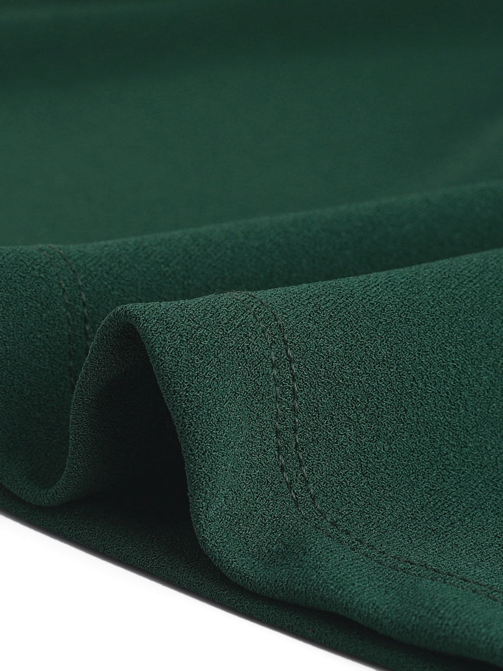 DARING DIVA Sweetheart Neck Pleated A-Line Sheath Dress L Dark Green