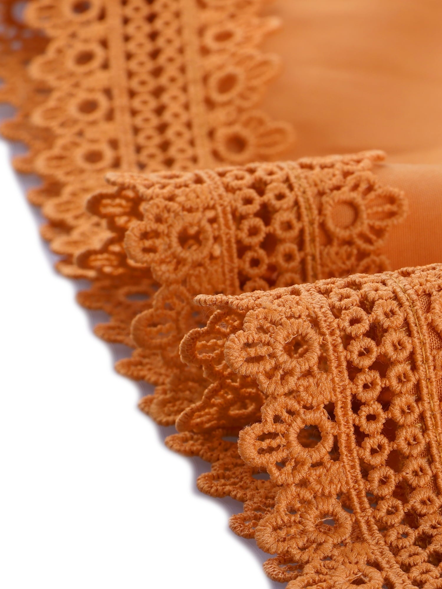 DARING DIVA V Neck Smocked Elastic Waist Short Sleeve Mini Dress M Orange